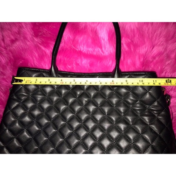 Bebe black Danielle satchel purse - Picture 13 of 16